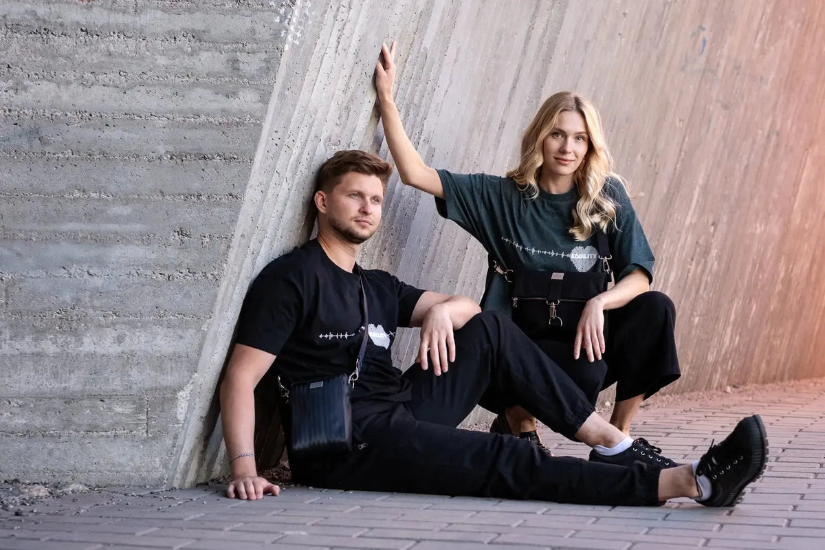 KIVI t-shirt, black