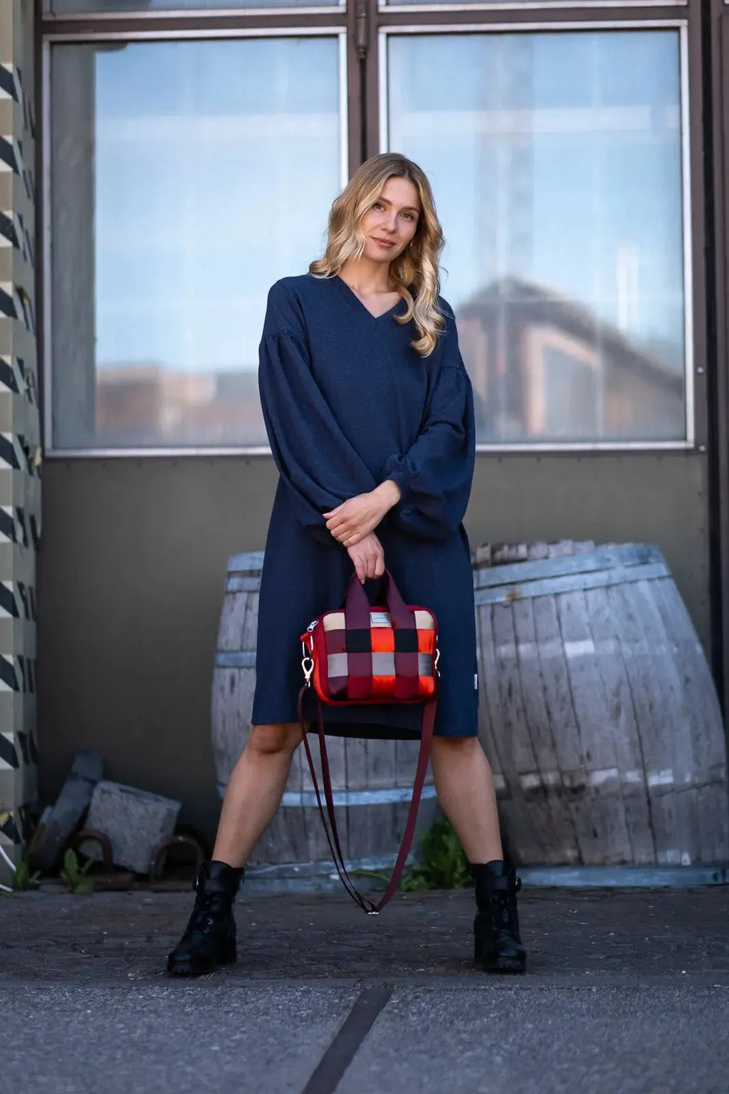 PALLAS dress, dark blue