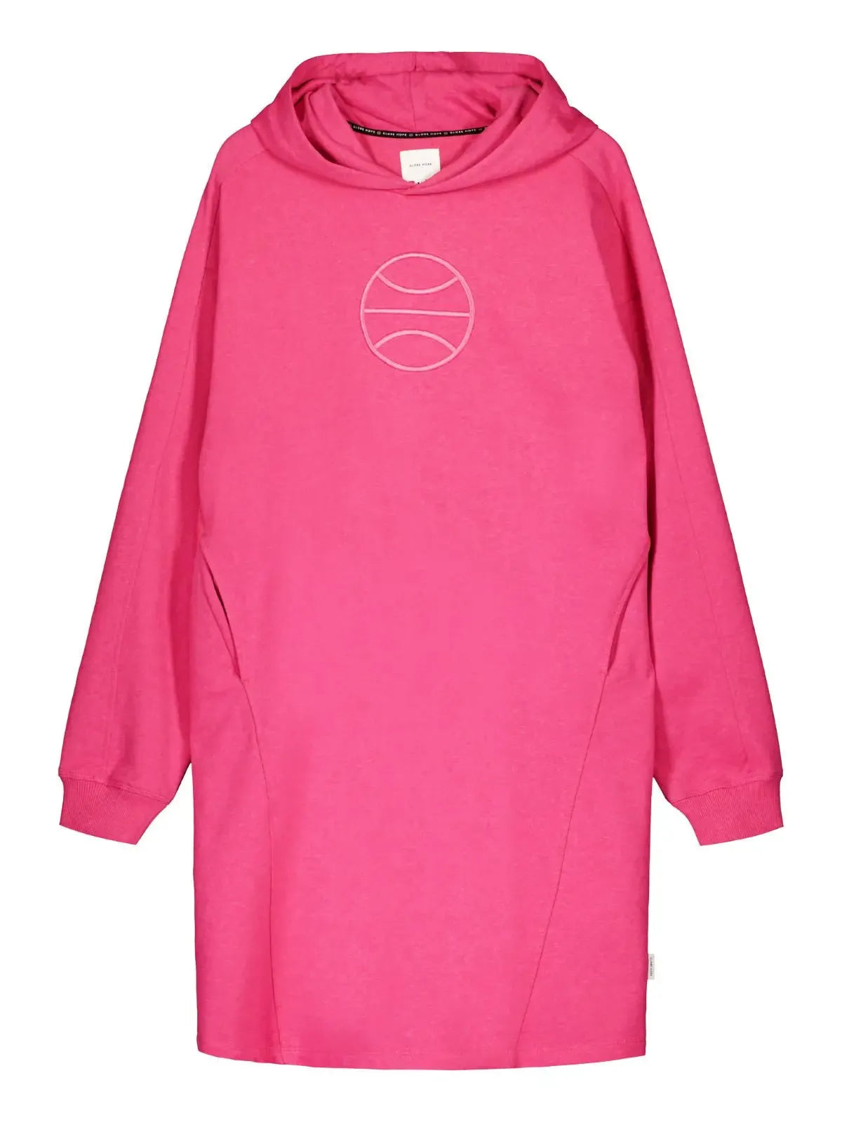 KUERLINKA hoodie dress, pink