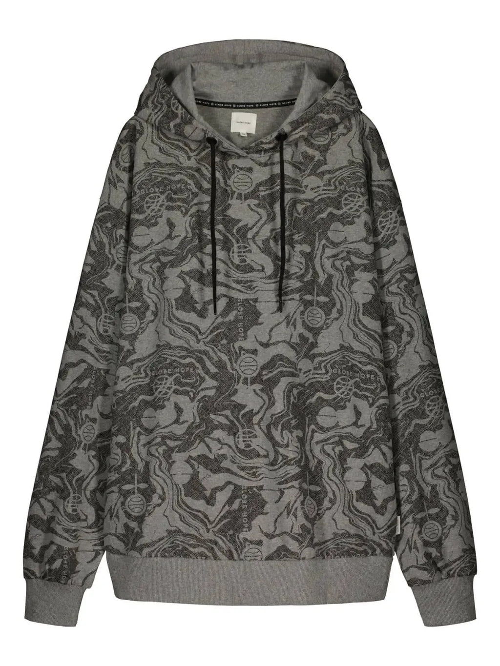 AKVAMARINI hoodie, grey print