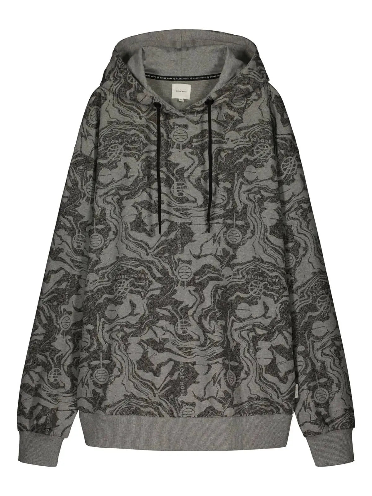 AKVAMARINI hoodie, grey print