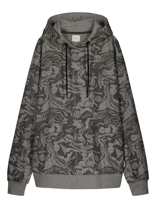 AKVAMARINI hoodie, grey print