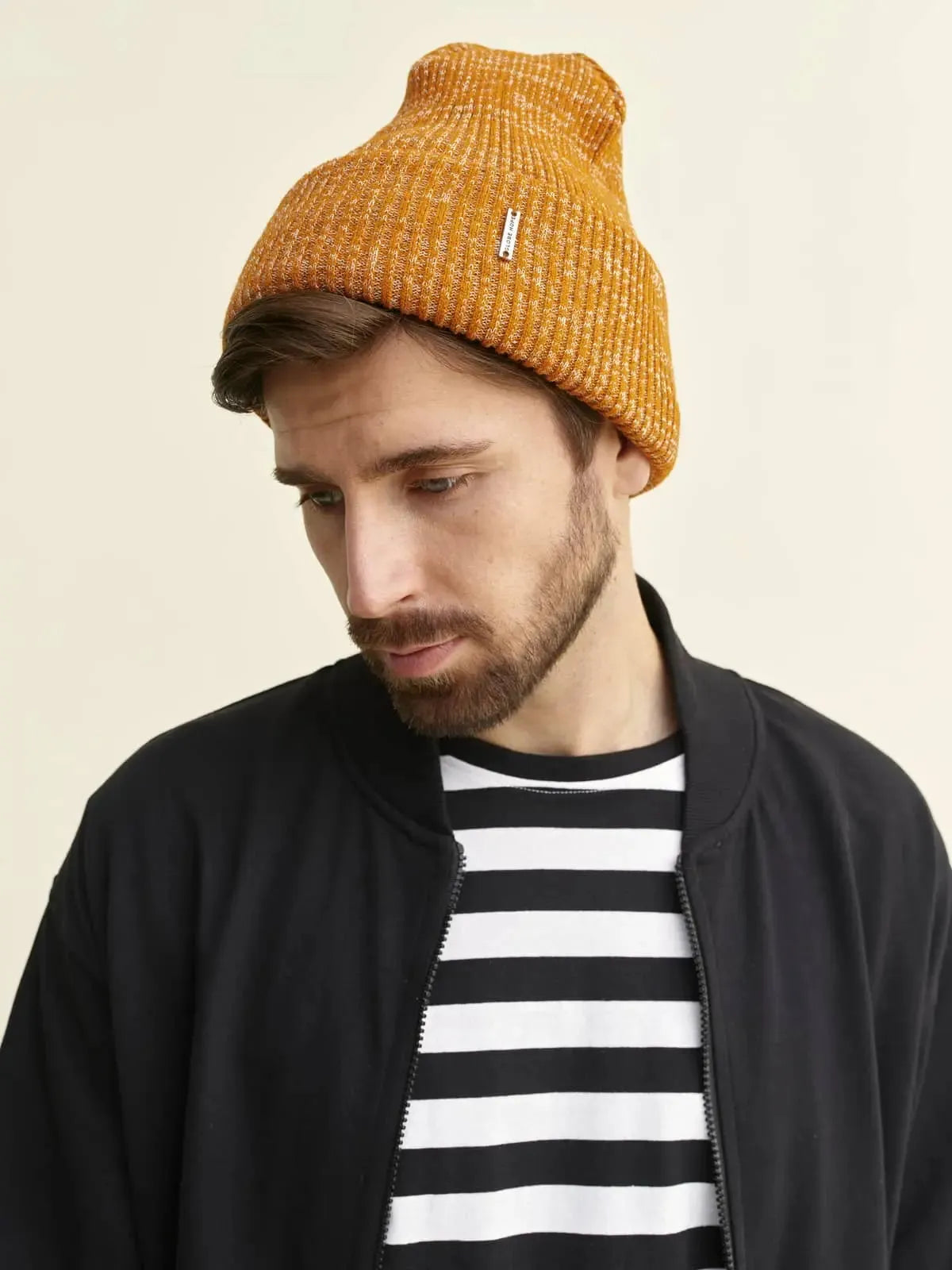 KINOS beanie, burnt orange