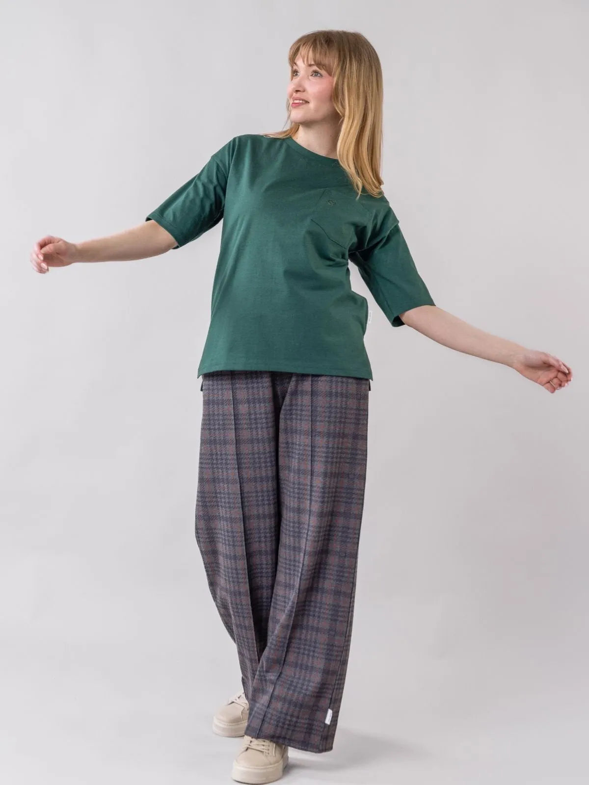 LUIRO T-shirt, hunter green