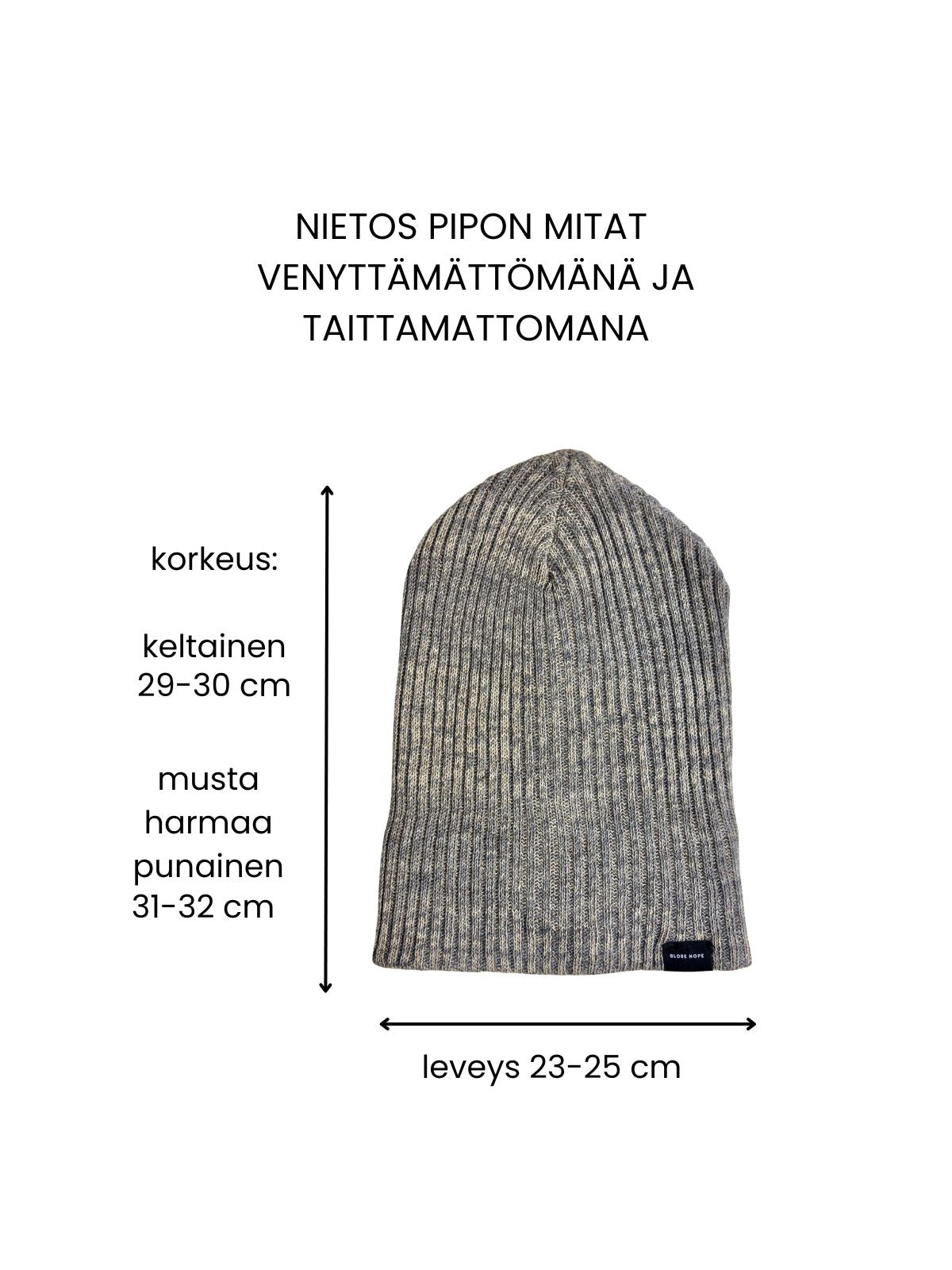 NIETOS pipo, harmaa