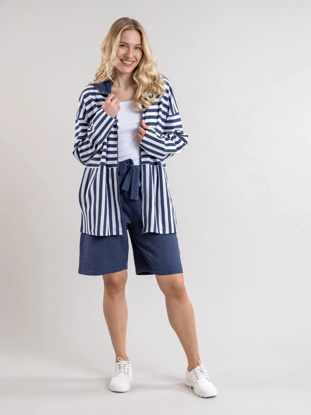ROISKE hoodie, striped