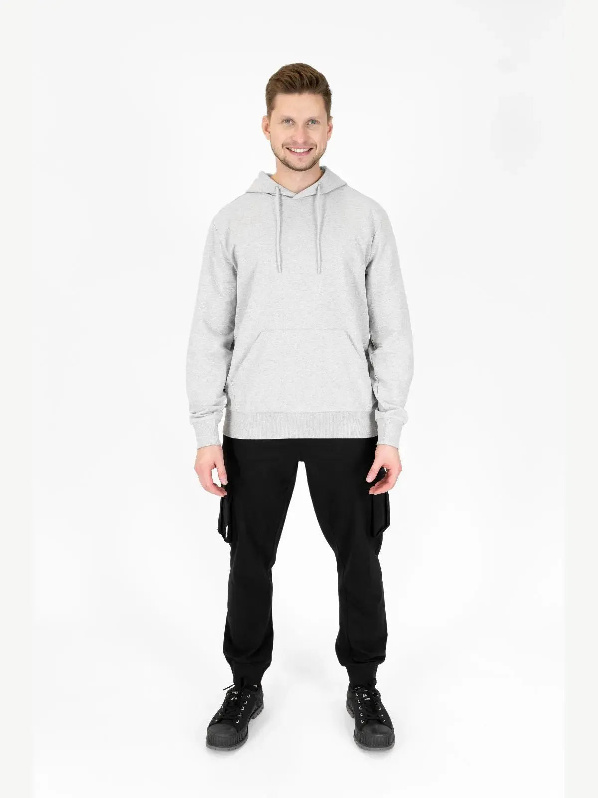 VUOLUNEN hoodie, grey melange