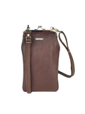VUOTOS Small bag, dark brown leather
