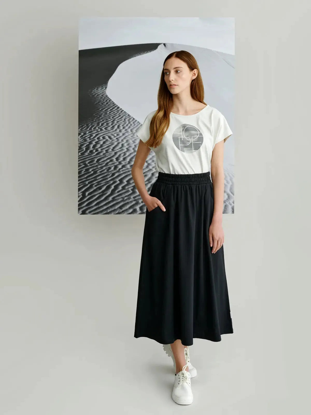 INARI skirt, black